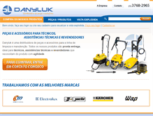 Tablet Screenshot of danyluk.com.br